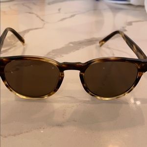 Warby Parker Percey tortoise frame